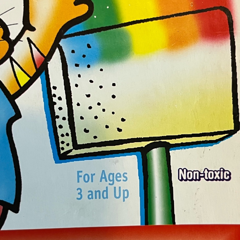 VINTAGE 1994 RARE RAINBOW ART WATERCOLOR SET NON TOXIC AGES 3+ PREOWNED - Picture 10 of 11